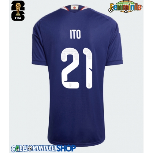 Maglie da calcio Giappone Hiroki Ito #21 Prima Maglia Femminile Mondiali 2026  Manica Corta